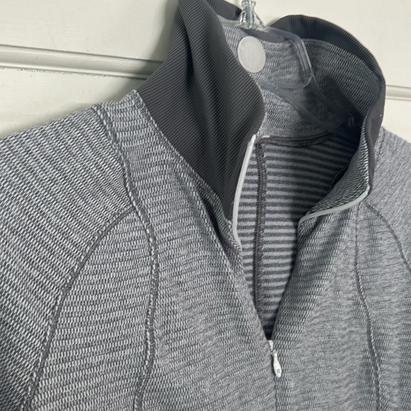 Lululemon 1/4 zip knit top - Picture 3 of 7
